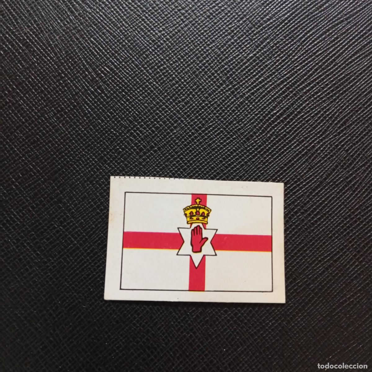 Cromos de F&uacute;tbol: 297 BANDERA IRLANDA FHER ESPA&Ntilde;A MUNDIAL 1982 CROMO FUTBOL 82 - DESPEGADO - A140 PG505