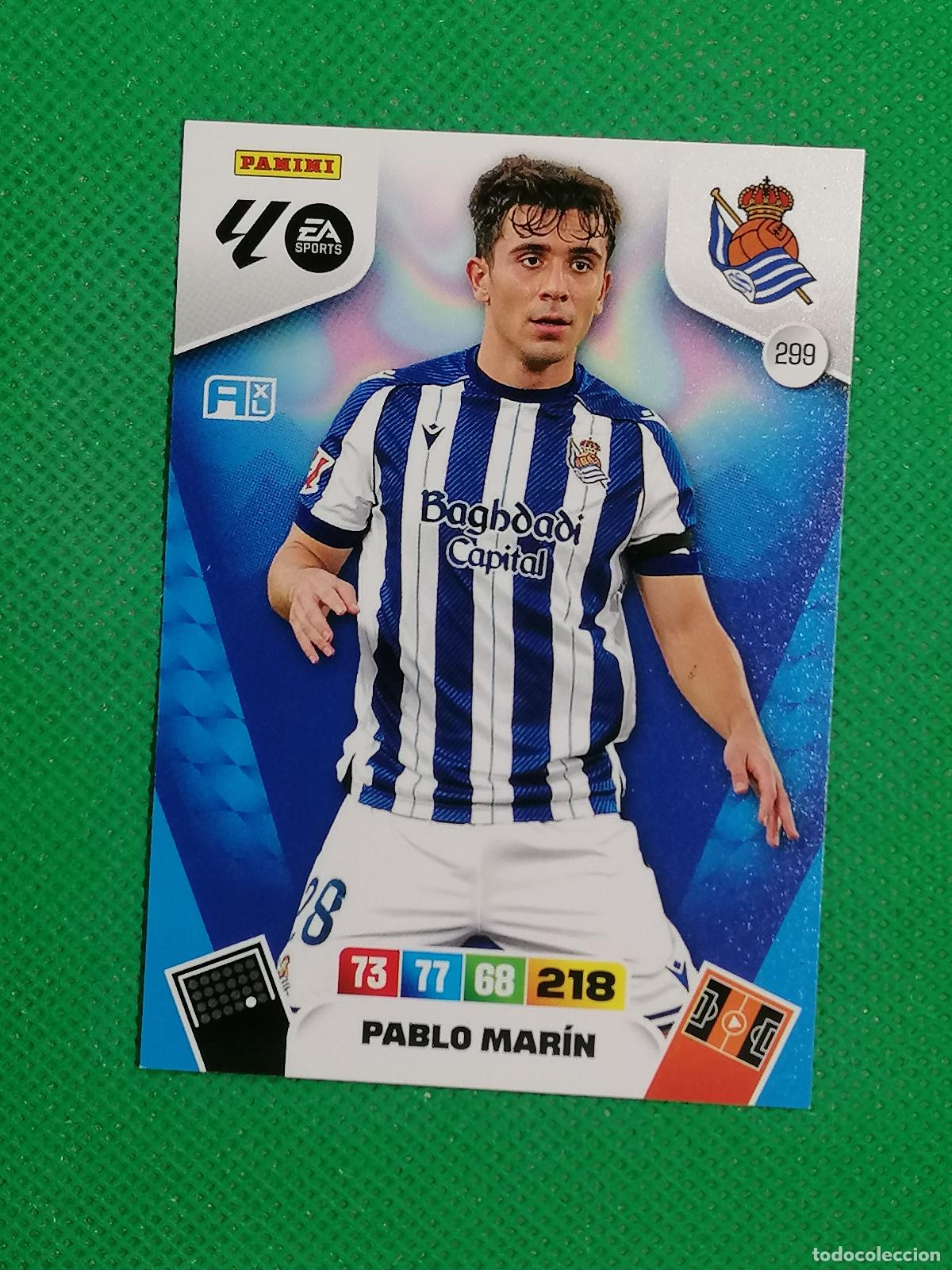 Cromos de F&uacute;tbol: 299 PABLO MARIN REAL SOCIEDAD ⚽ LIGA ADRENALYN XL 2025 2026 25 26 ⚽