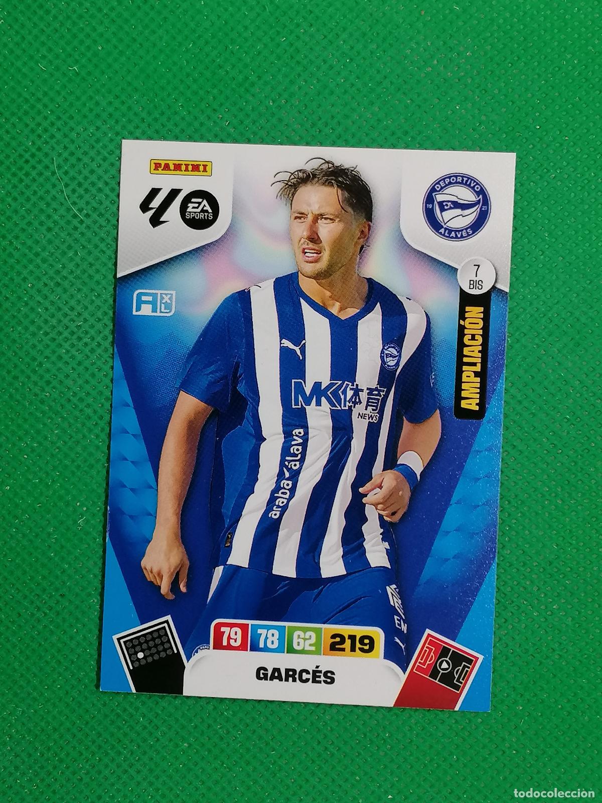 Cromos de F&uacute;tbol: 7BIS 7 BIS GARCES ALAVES AMPLIACION ⚽ LIGA ADRENALYN XL 2025 2026 25 26 ⚽