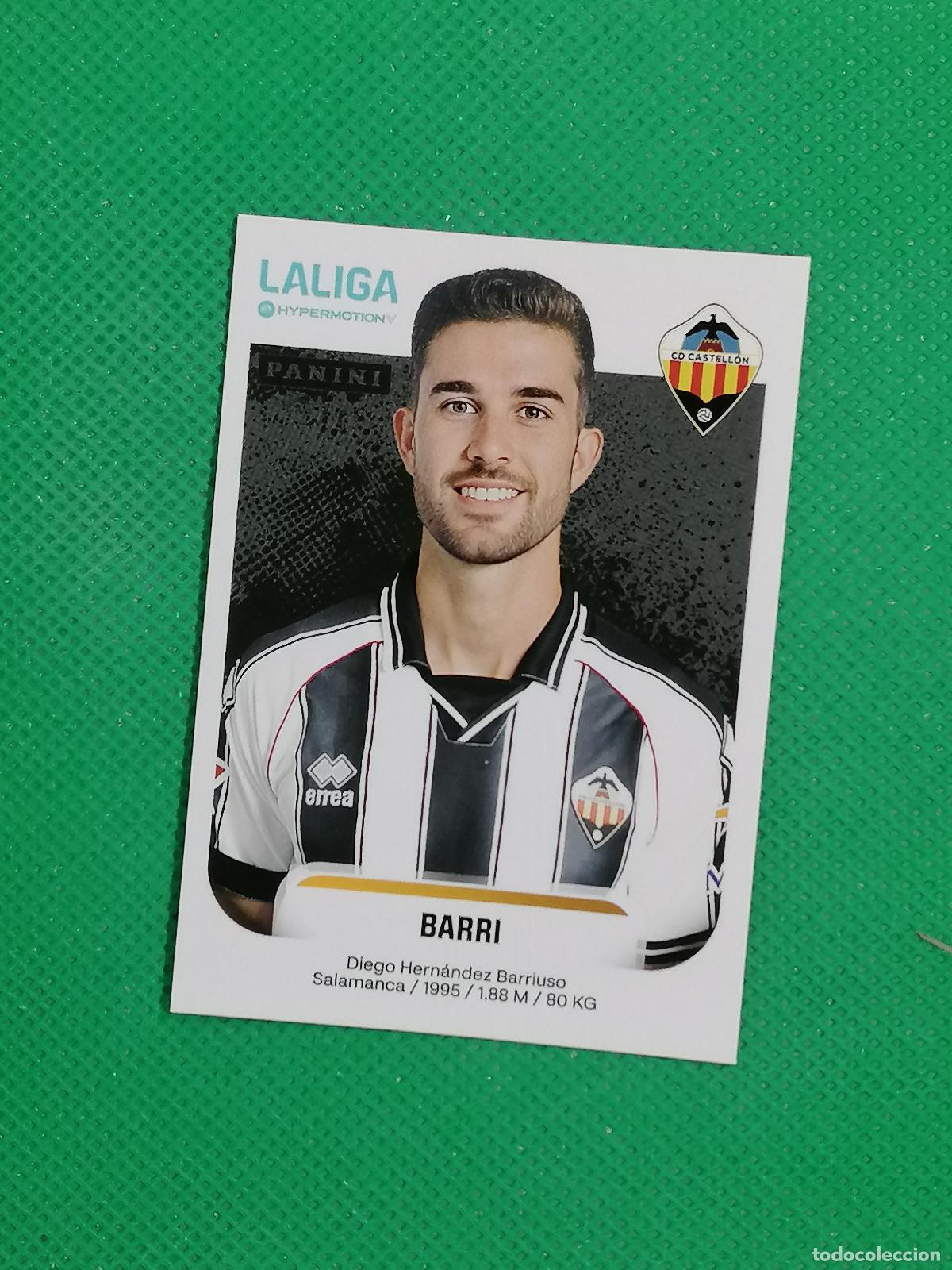 Cromos de F&uacute;tbol: 106 BARRI CASTELLON ⚽ PANINI LIGA HYPERMOTION 25 26 2025 2026 ⚽