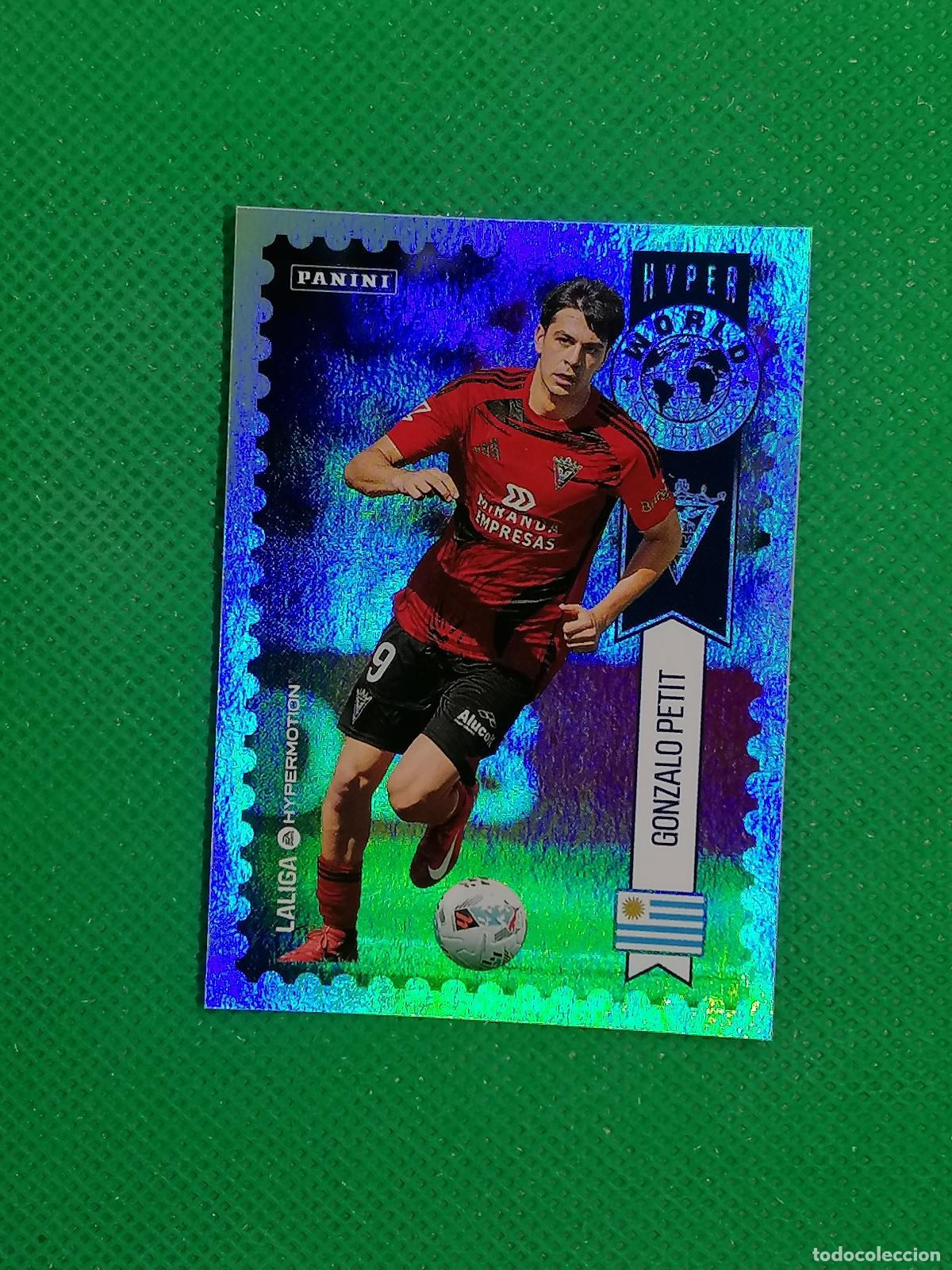 Cromos de F&uacute;tbol: 445 GONZALO PETIT MIRANDES HYPER WORLD SERIES ⚽ PANINI LIGA HYPERMOTION 25 26 2025 2026 ⚽