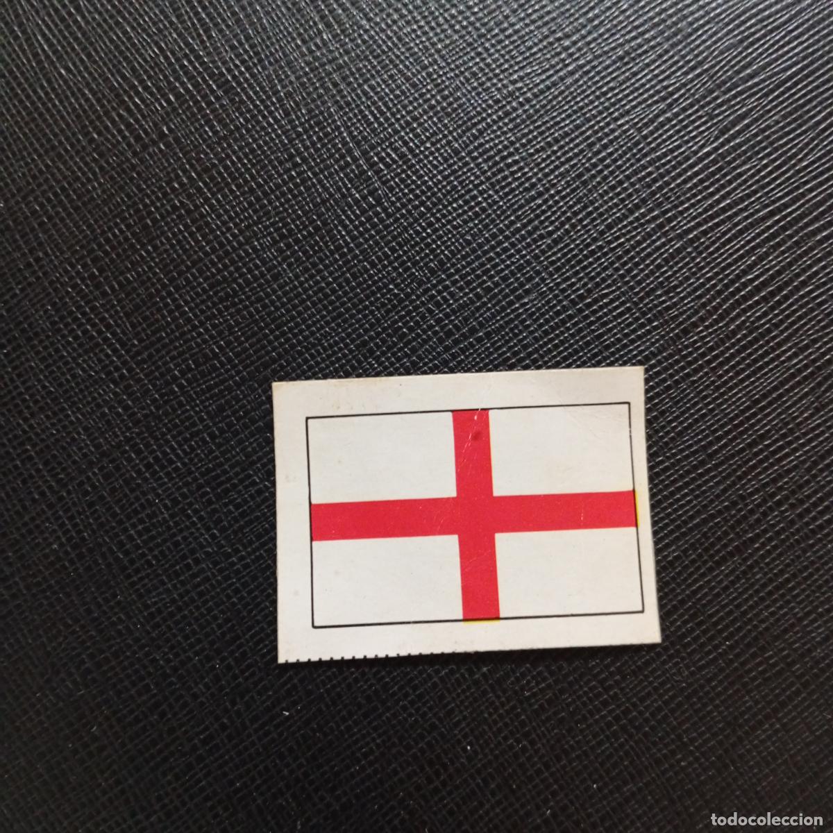 Cromos de F&uacute;tbol: 294 INGLATERRA BANDERA FHER ESPA&Ntilde;A MUNDIAL 1982 CROMO FUTBOL 82 - DESPEGADO - A109 PG1