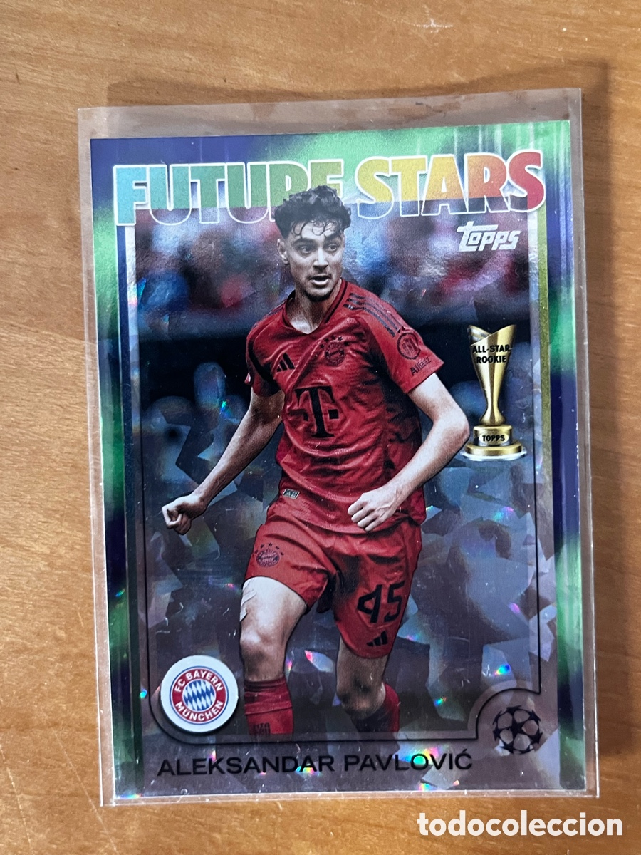 Cromos de F&uacute;tbol: ALEXANDAR PAVLOVIC FUTURE STARS TOPPS