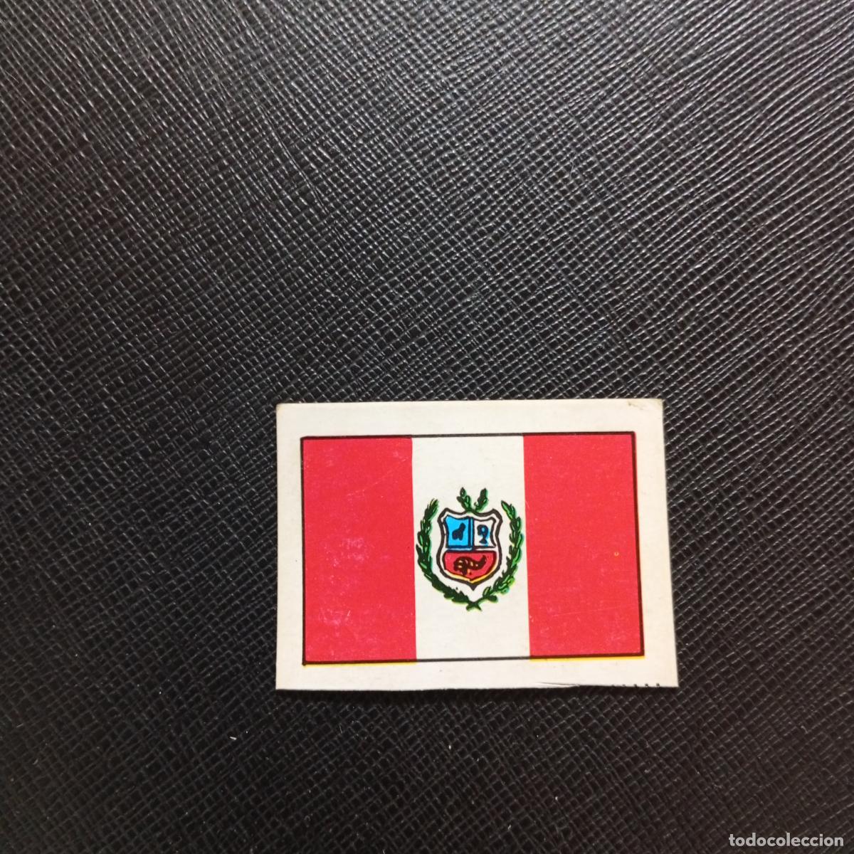 Cromos de F&uacute;tbol: 298 PERU BANDERA FHER ESPA&Ntilde;A MUNDIAL 1982 CROMO FUTBOL 82 - DESPEGADO - A109 PG1