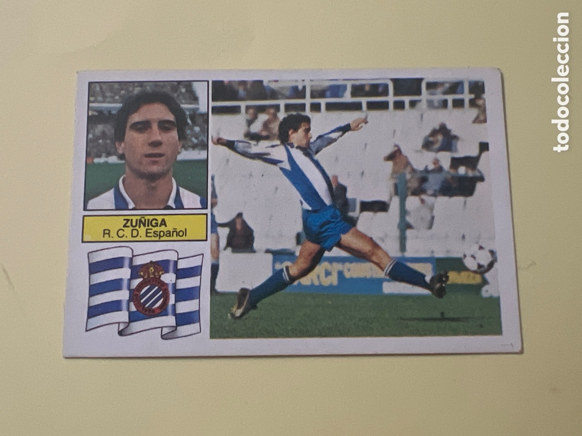Cromos de F&uacute;tbol: C58. ZU&Ntilde;IGA ESPA&Ntilde;OL ESTE 1982 1983 CROMO FUTBOL LIGA 82 83 - SIN PEGAR