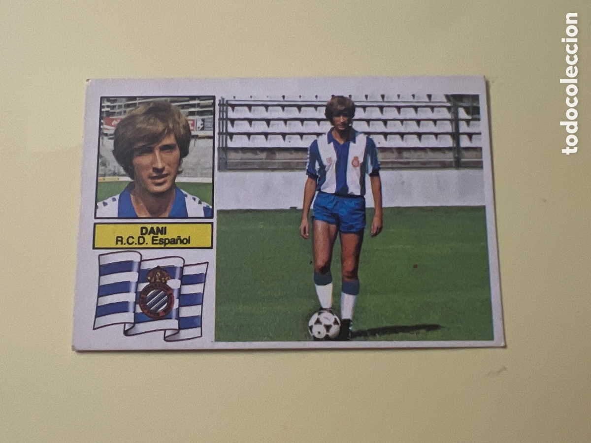 Cromos de F&uacute;tbol: C59. CROMO DE F&Uacute;TBOL LIGA ESTE DANI FICHAJE 15 ESPA&Ntilde;OL SIN PEGAR NUNCA PEGADO 82 83 1982 1983