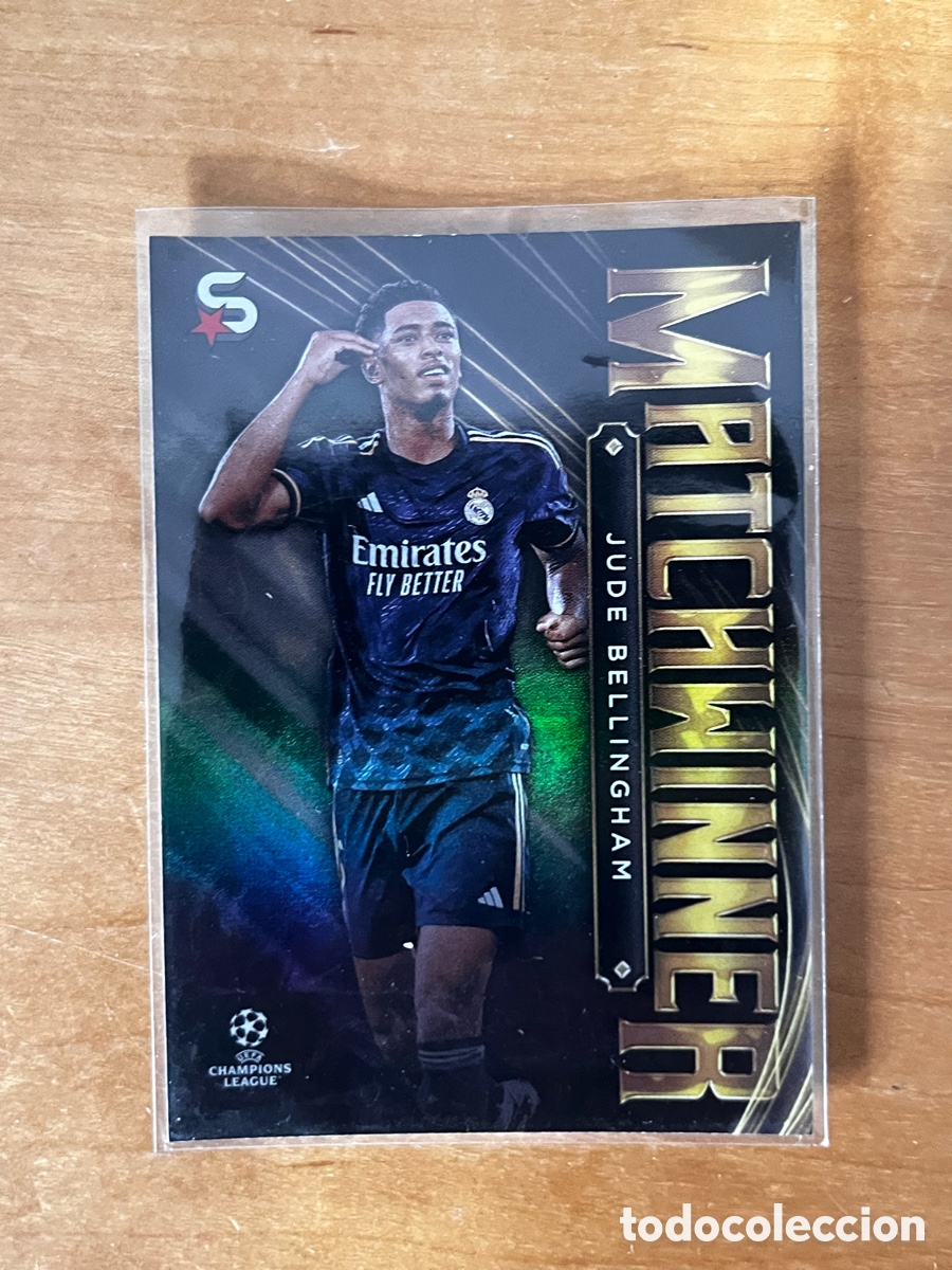 Cromos de F&uacute;tbol: JUDE BELLINGHAM MATCHWINNER TOPPS SUPERSTARS