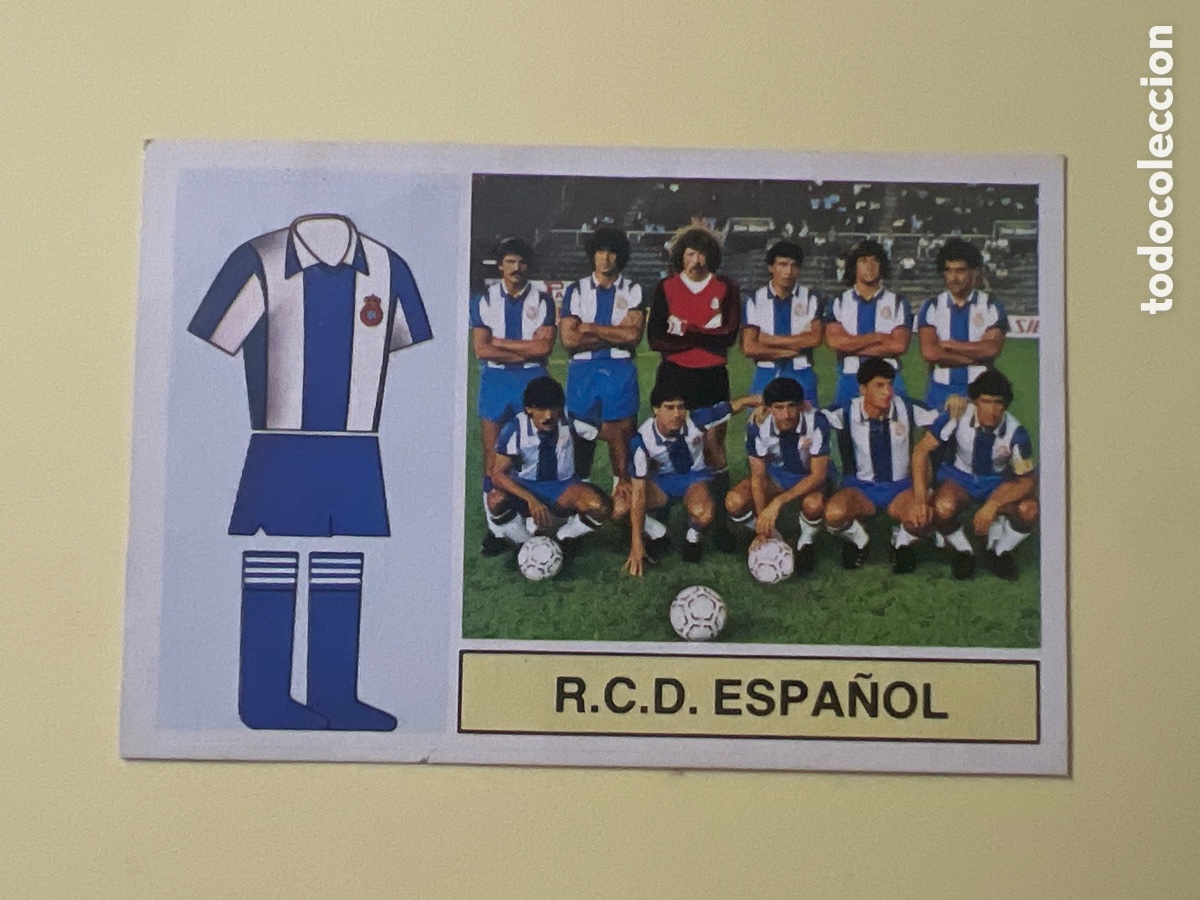 Cromos de F&uacute;tbol: C67. ESPA&Ntilde;OL ALINEACION ESTE 1982 1983 CROMO FUTBOL LIGA 82 83 - SIN PEGAR - 1099