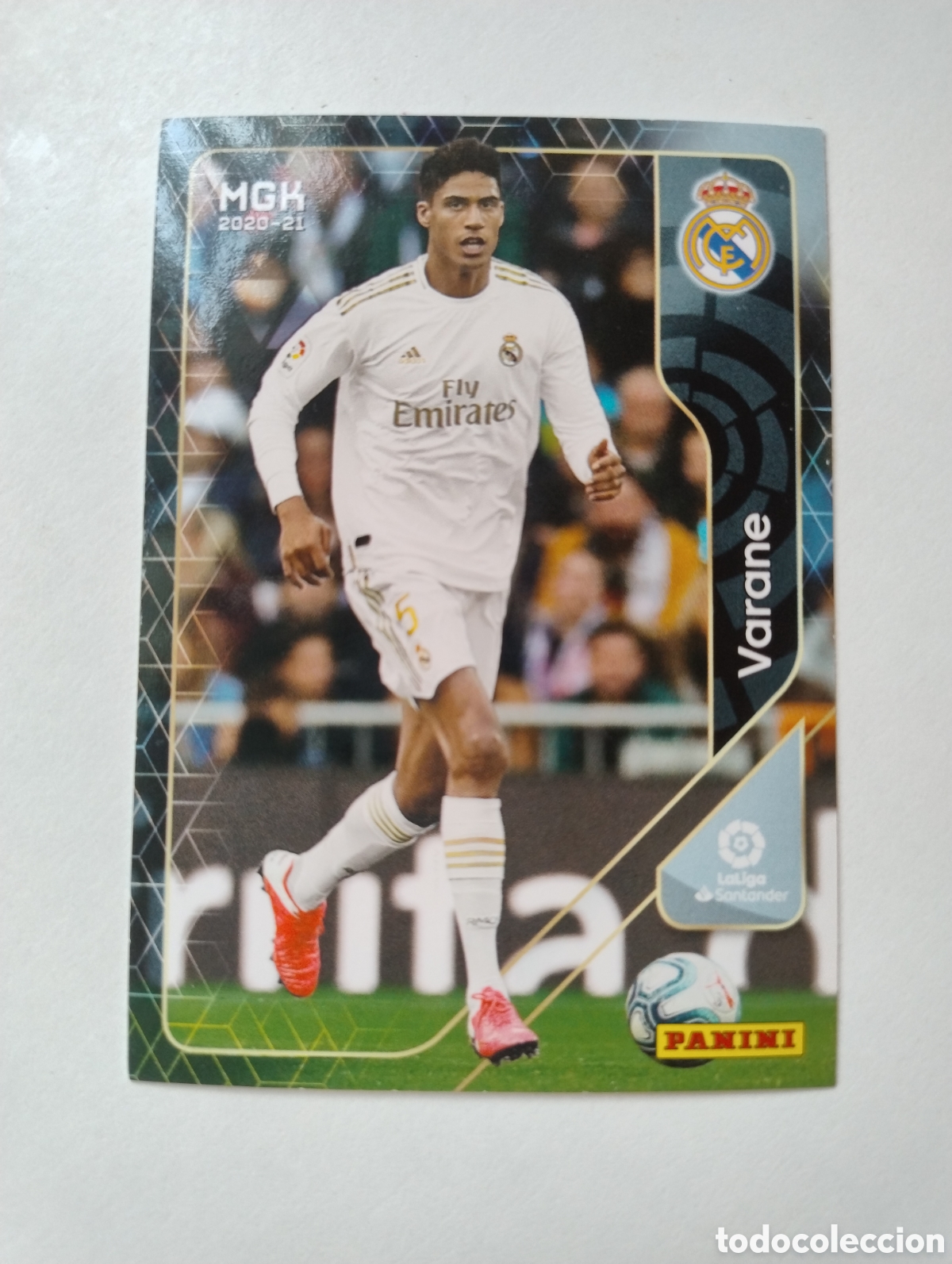 Cromos de F&uacute;tbol: 222 - Varane - Real Madrid - Megacracks 2020 - 2021