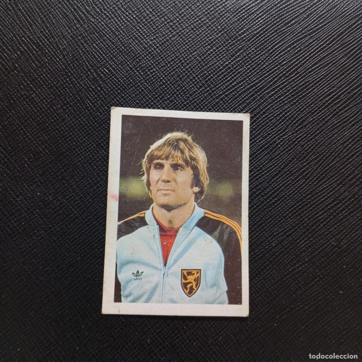 Cromos de F&uacute;tbol: 61 JANS CEULEMANS BELGICA FHER ESPA&Ntilde;A MUNDIAL 1982 CROMO FUTBOL 82 - DESPEGADO - A109 PG28