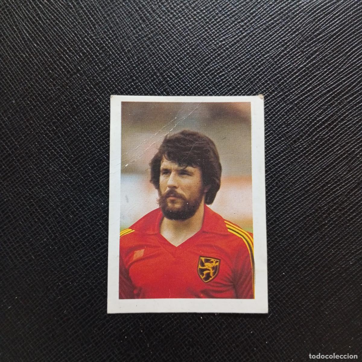 Cromos de F&uacute;tbol: 63 ERIC GERETS BELGICA FHER ESPA&Ntilde;A MUNDIAL 1982 CROMO FUTBOL 82 - DESPEGADO - A109 PG28