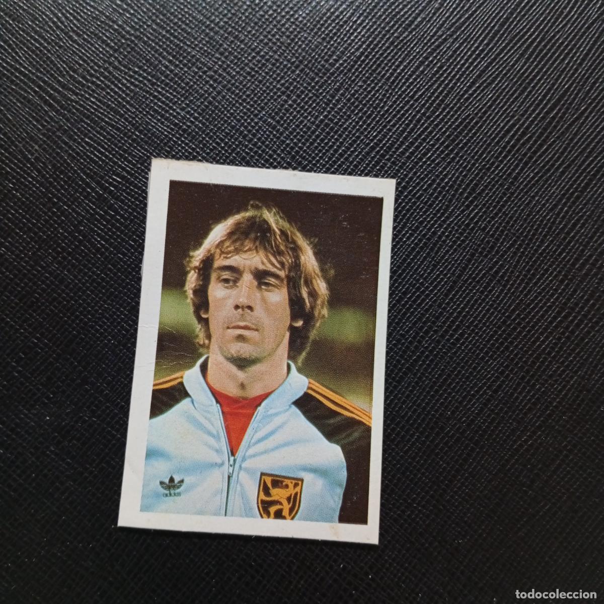 Cromos de F&uacute;tbol: 64 WALTER MEEWS BELGICA FHER ESPA&Ntilde;A MUNDIAL 1982 CROMO FUTBOL 82 - DESPEGADO - A109 PG28