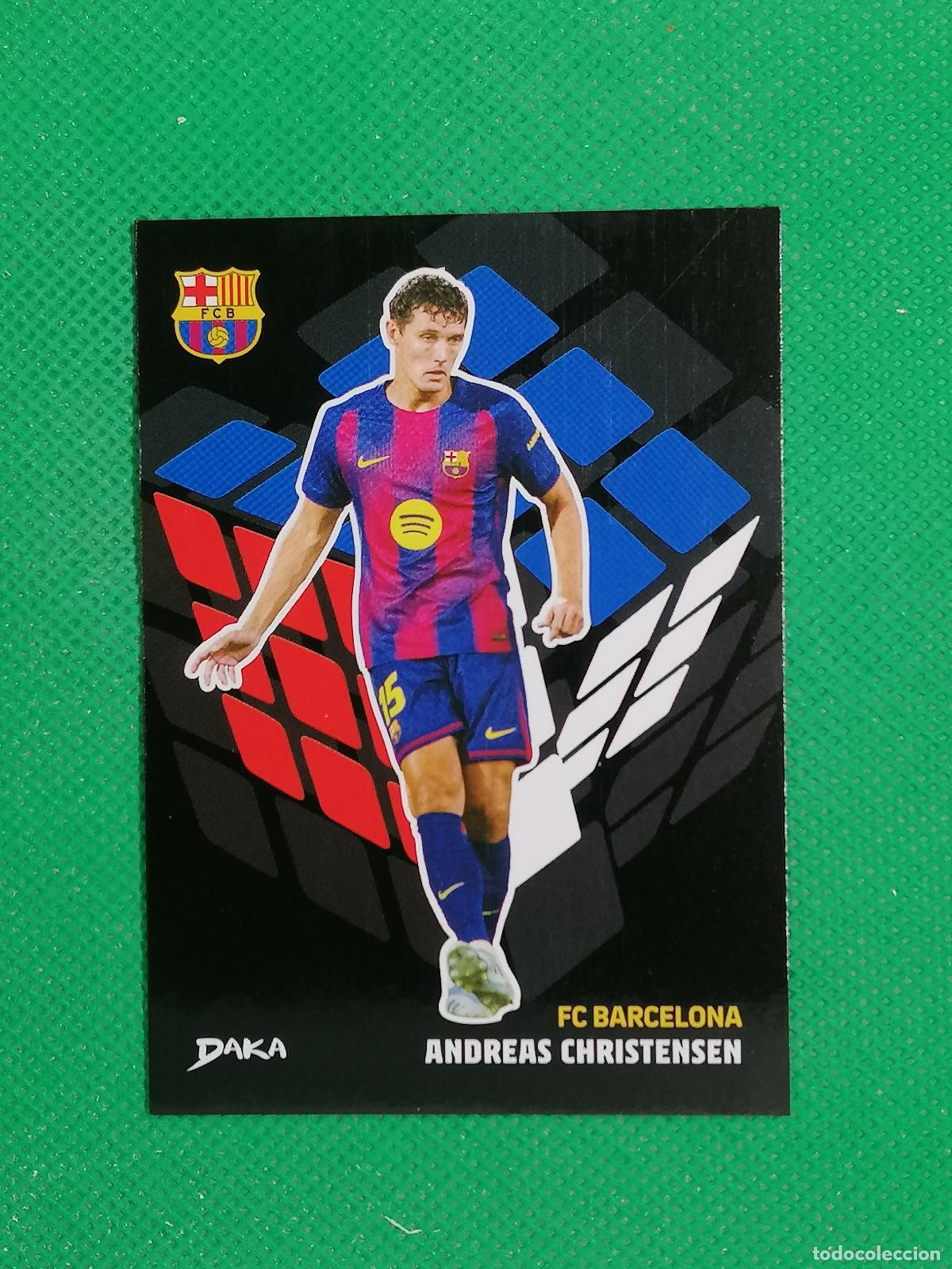 Cromos de F&uacute;tbol: GC-18 ANDREAS CHRISTENSEN GREEN FIELD CUBE ⚽ DAKA TOP AUDIENCE BARCELONA 2025 2026 25 26 ⚽