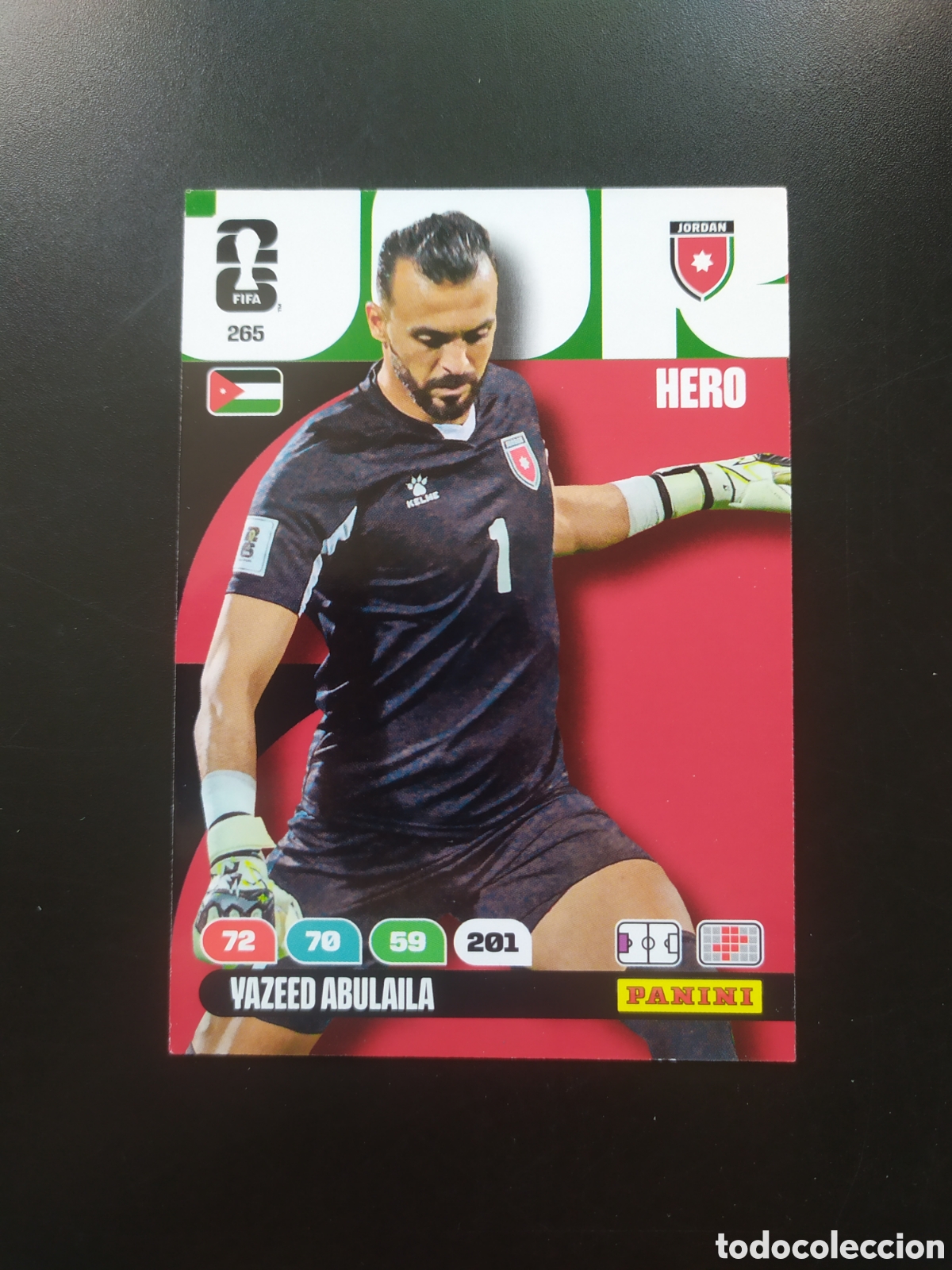 Football Stickers: Adrenalyn FIFA WORLD CUP 2026 panini Abulaila n&deg; 265 Jordania