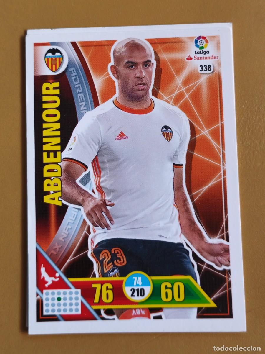 Cromos de F&uacute;tbol: abdennour, adrenalyn 2016 17