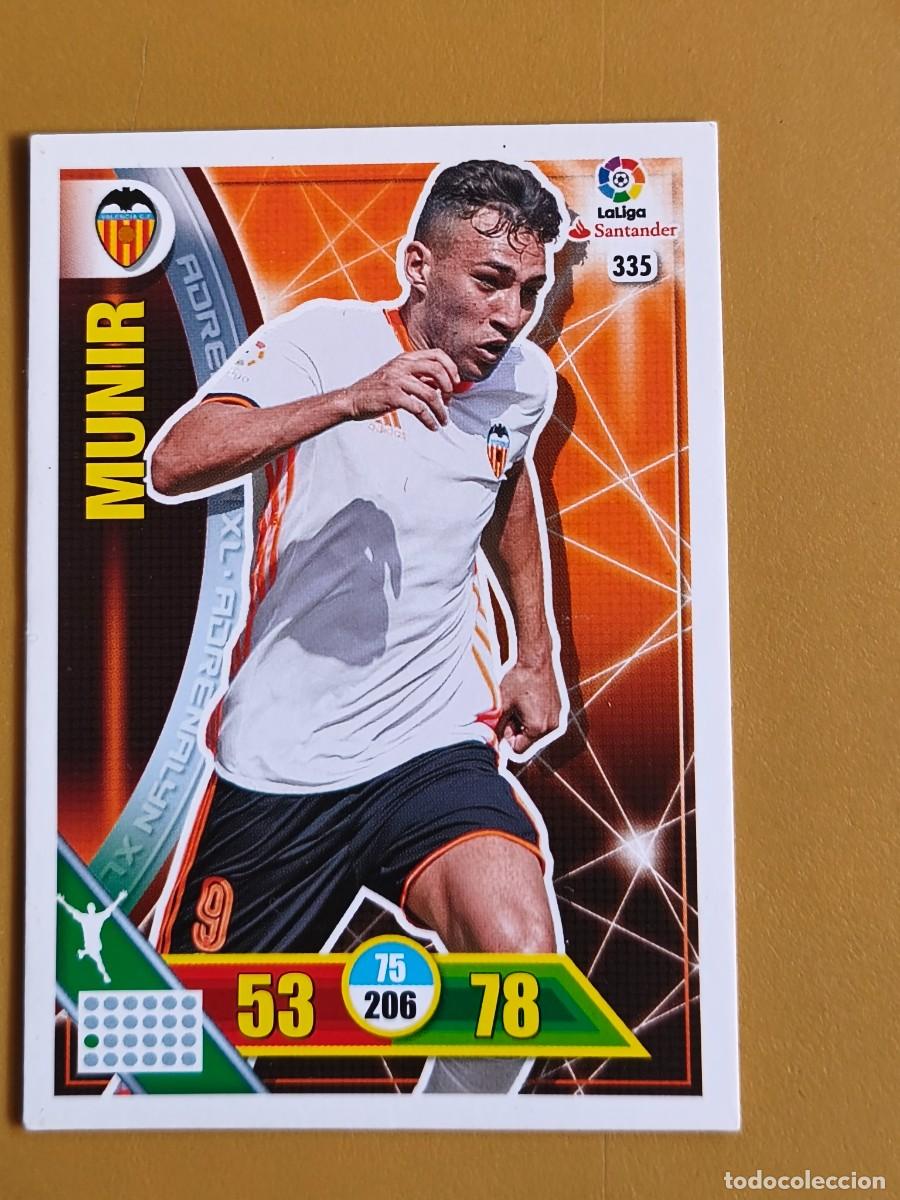 Cromos de F&uacute;tbol: munir, adrenalyn 2016 17