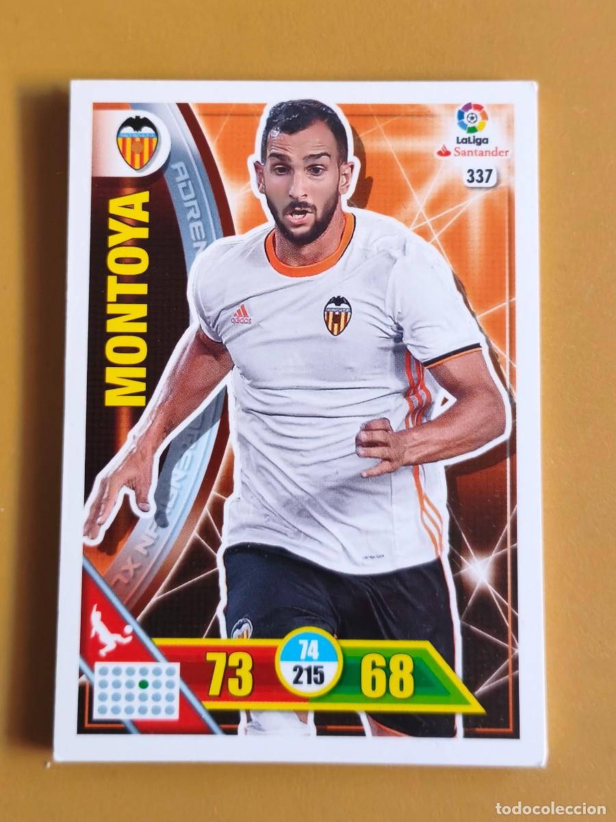Cromos de F&uacute;tbol: montoya, adrenalyn 2016 17