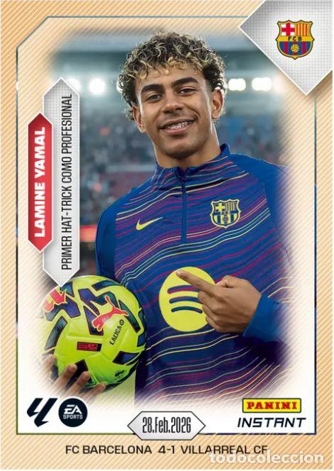 Cromos de F&uacute;tbol: PANINI INSTANT LA LIGA 25/26 2025/2026 #1 LAMINE YAMAL (F.C. BARCELONA) EDIION LIMITADA /12497