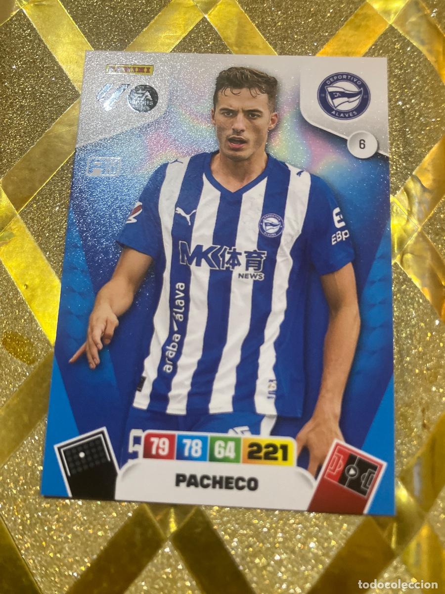 Cromos de f&uacute;tbol: CROMO DE FUTBOL NUMERO 6 PACHECO ALAVES ADRENALYN XL 2025 2026 PANINI !