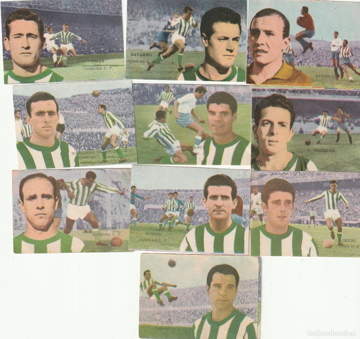Cromos de Futebol: 7738A -10 CROMO LIGA DISGRA 62 63 CORDOBA, C.F.