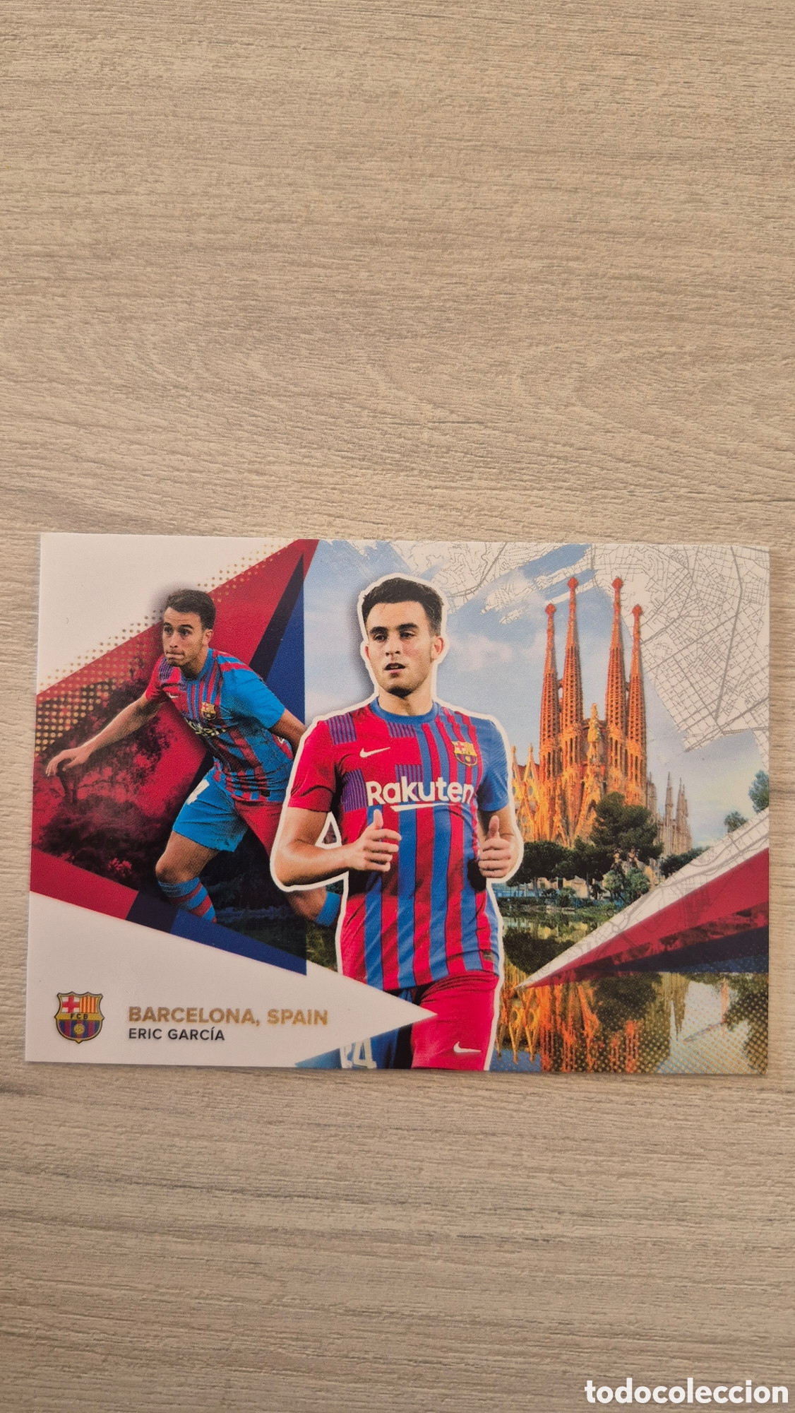 Cromos de Futebol: N&deg;27 Eric Garc&iacute;a Topps FC Barcelona 2021