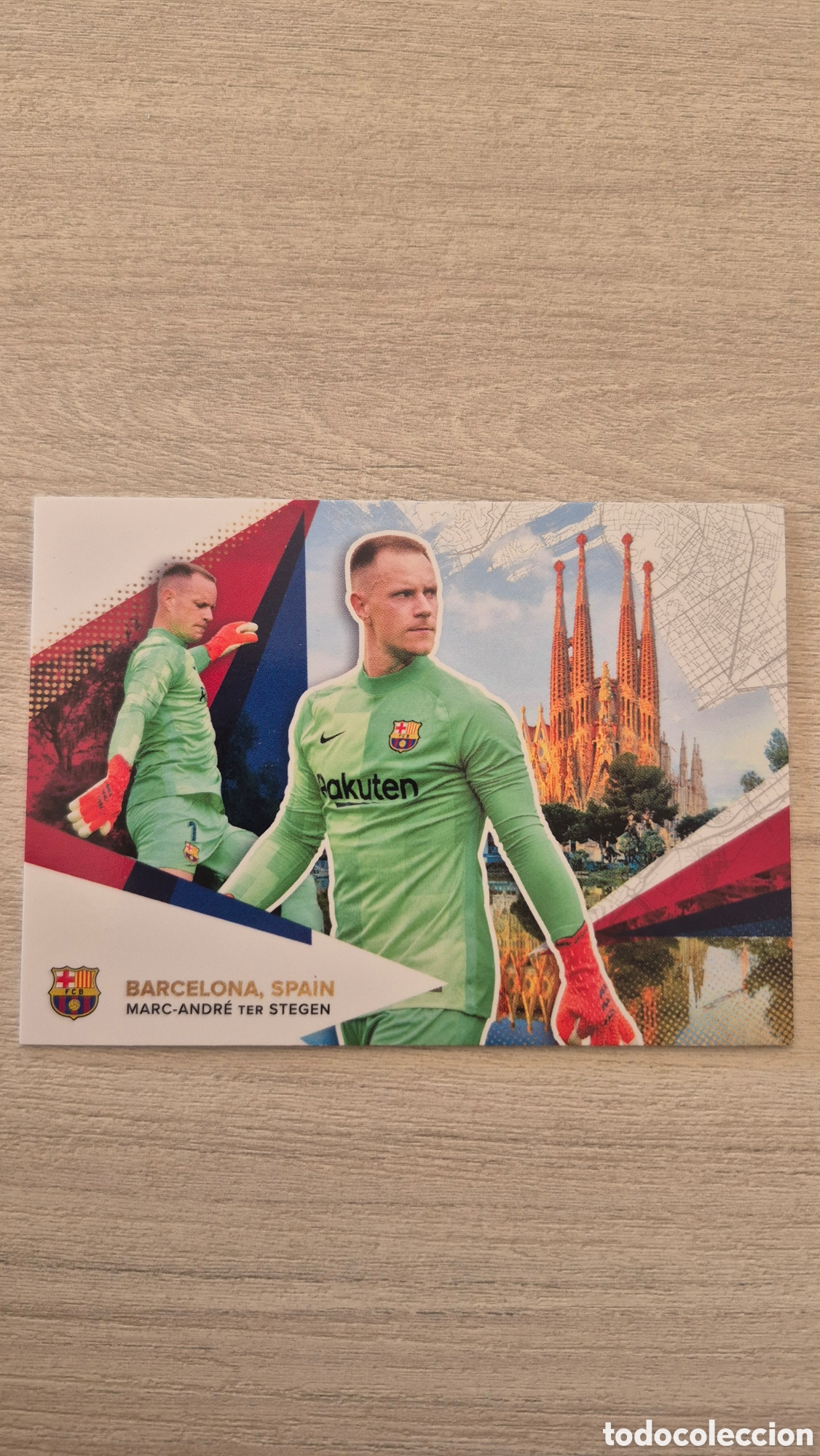 Figurine di Calcio: N&deg;36 Marc-Andre Ter Stegen Topps FC Barcelona 2021