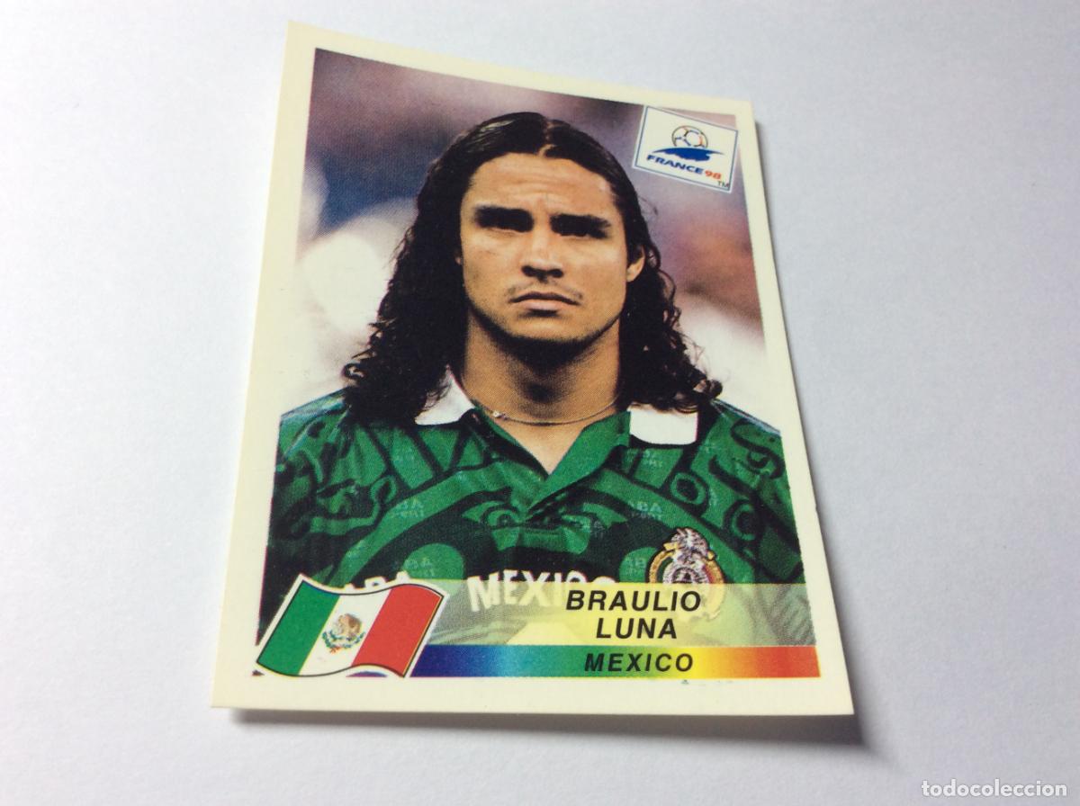 Cromos de Futebol: 364 Braulio Luna M&eacute;xico CROMO STICKER Francia 1998 PANINI