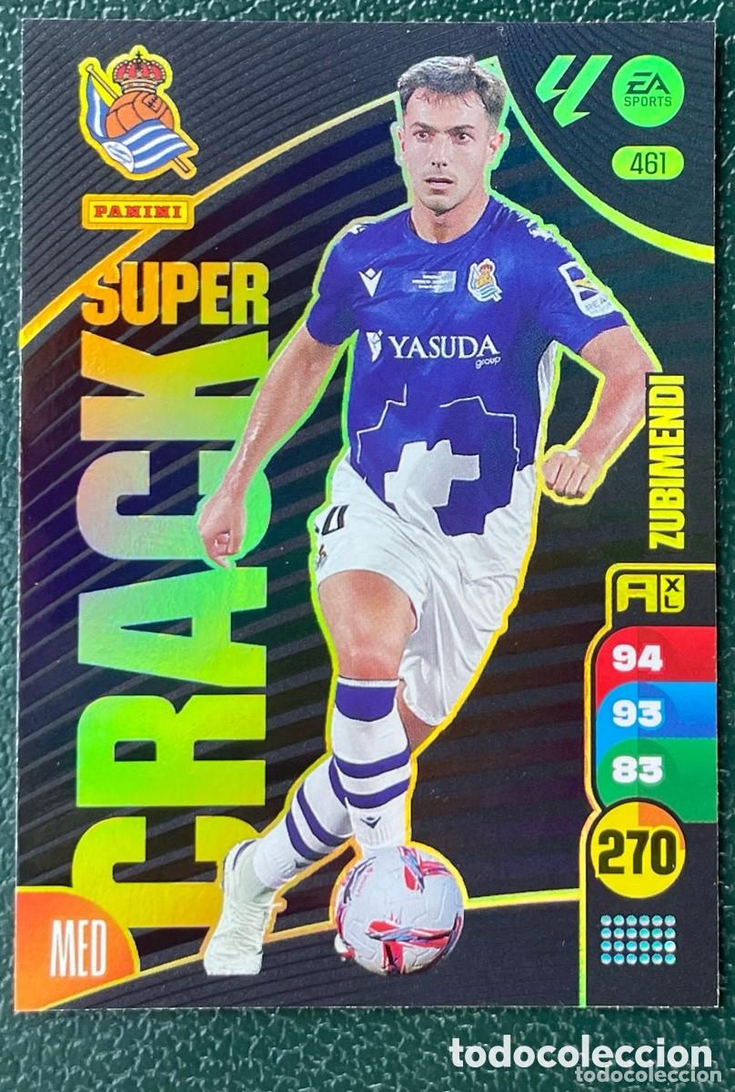 Cartes &agrave; collectionner de Football: 461 ZUBIMENDI REAL SOCIEDAD SUPER CRACK FICHAS ALBUM ADRENALYN XL 2024 2025 24 25