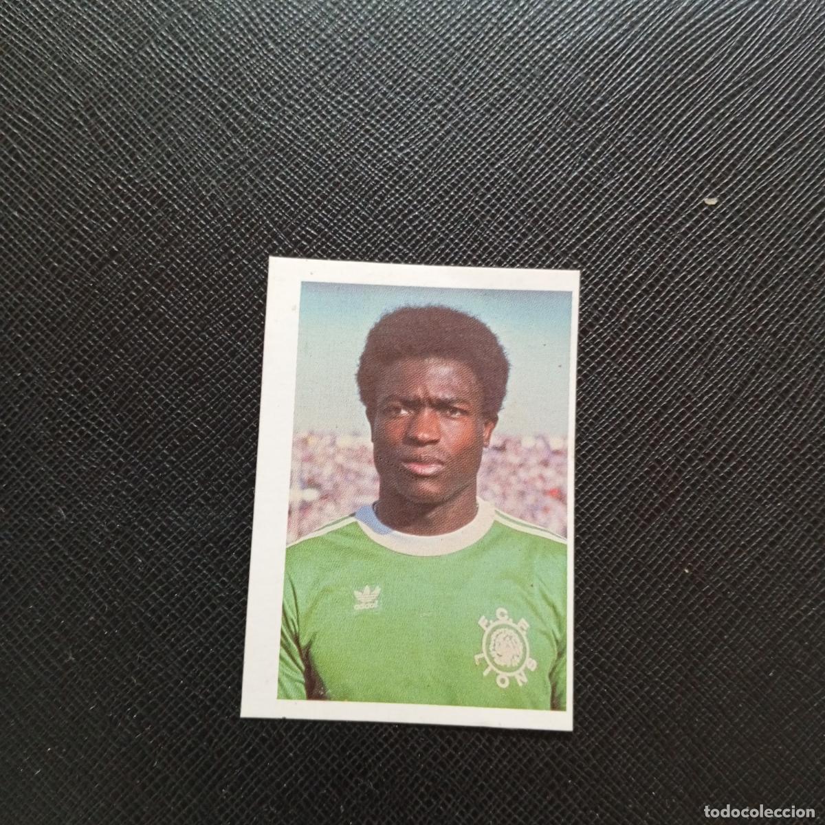 Cromos de F&uacute;tbol: 87 BAHOREN NIGERIA FHER ESPA&Ntilde;A MUNDIAL 1982 CROMO FUTBOL 82 - DESPEGADO - A109 PG73