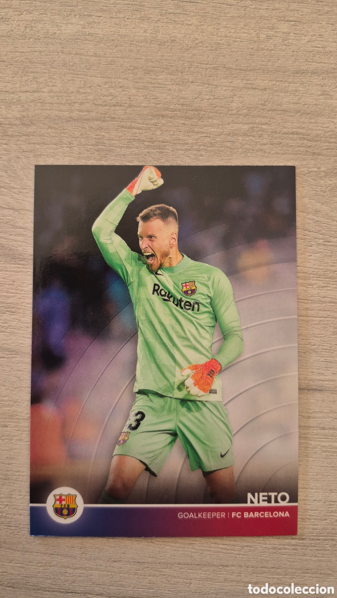 Cartes &agrave; collectionner de Football: N&deg;26 Neto Topps FC Barcelona 2021