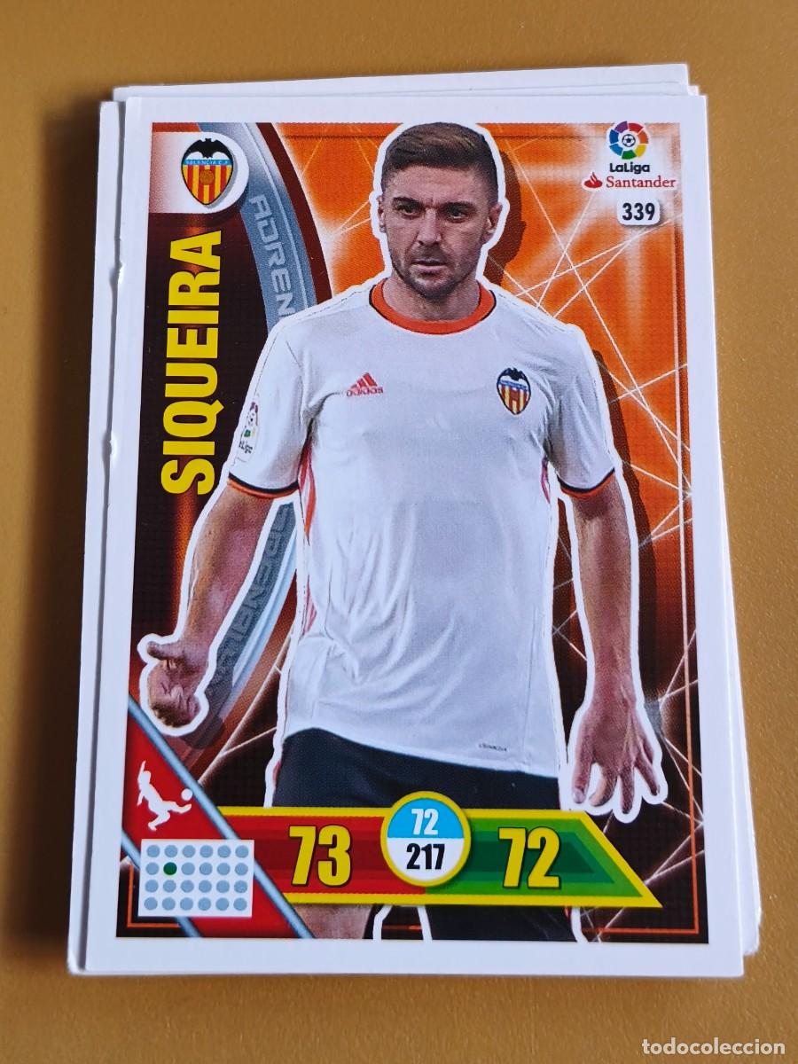 Cartes &agrave; collectionner de Football: siqueira, adrenalyn 2016 17