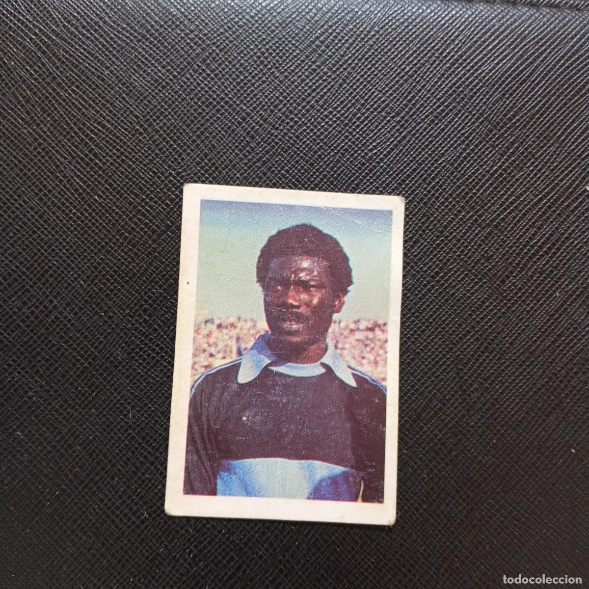 Cromos de F&uacute;tbol: 90 KAHAM NIGERIA FHER ESPA&Ntilde;A MUNDIAL 1982 CROMO FUTBOL 82 - DESPEGADO - A109 PG73