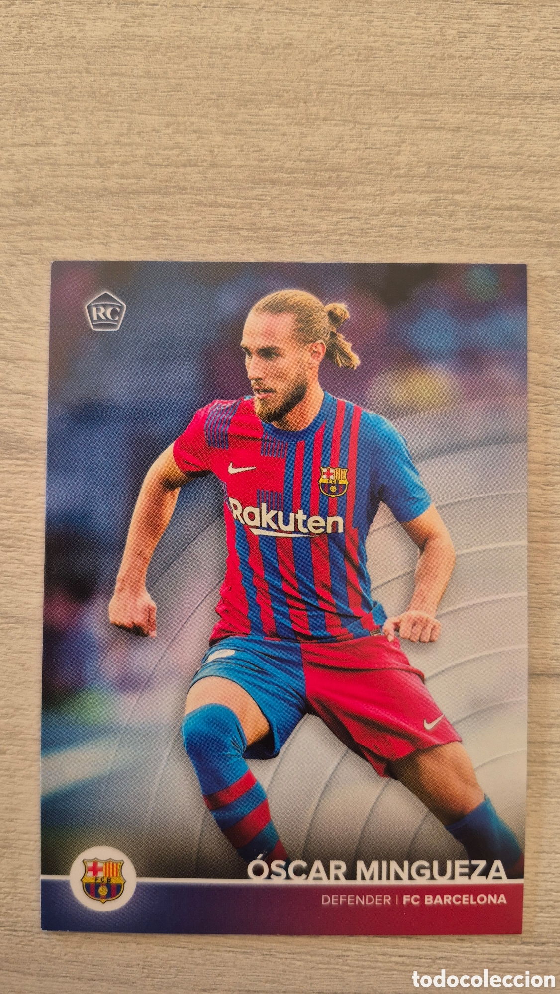 Cromos de Futebol: N&deg;7 Oscar Mingueza RC Topps FC Barcelona 2021