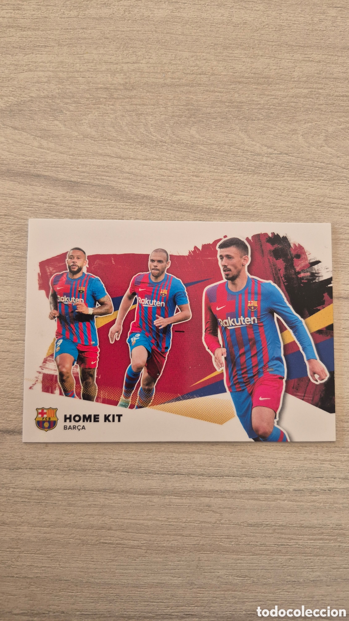 Cromos de Futebol: N&deg;47 Home Kit Topps FC Barcelona 2021