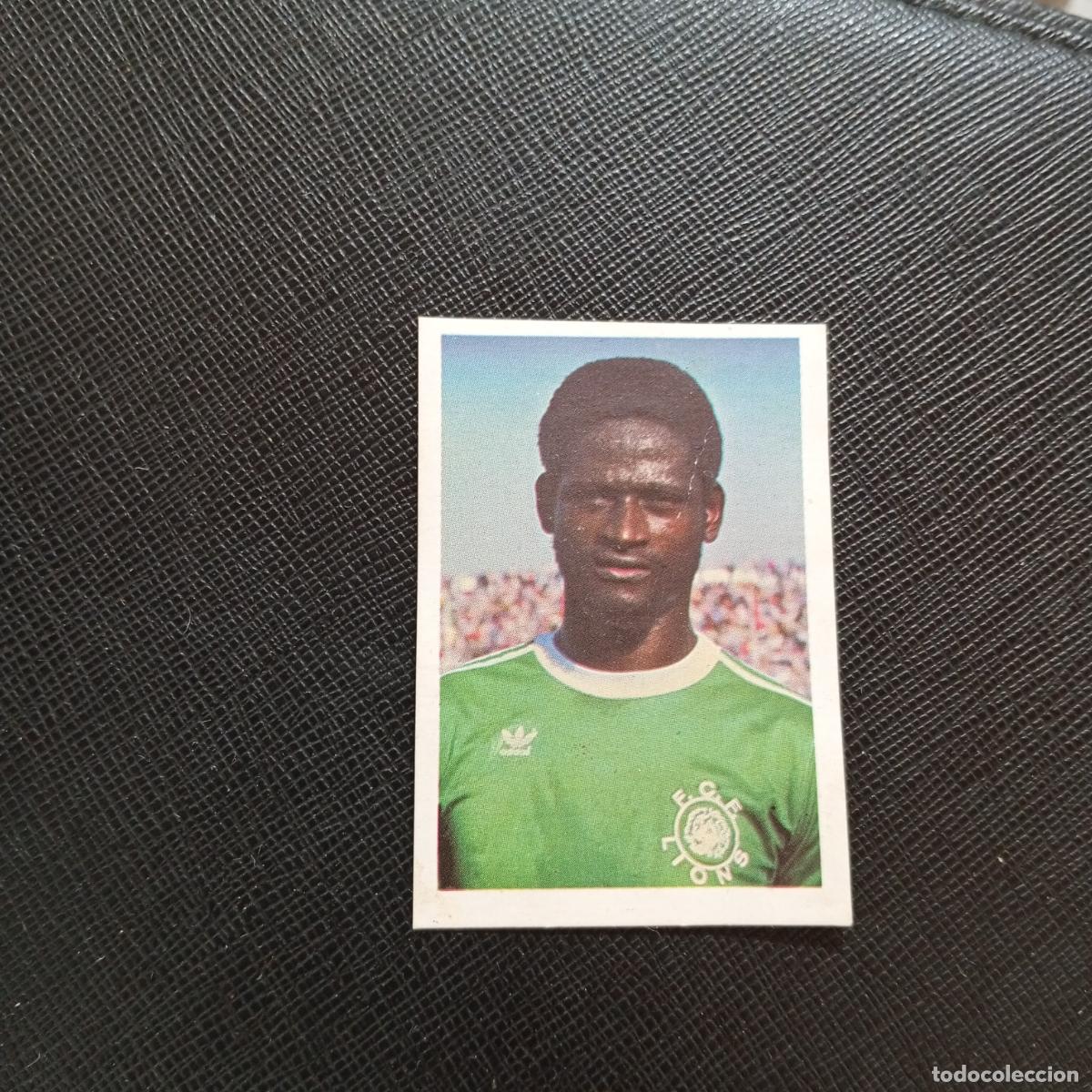 Cromos de F&uacute;tbol: 95 TANGANA NIGERIA FHER ESPA&Ntilde;A MUNDIAL 1982 CROMO FUTBOL 82 - DESPEGADO - A109 PG82