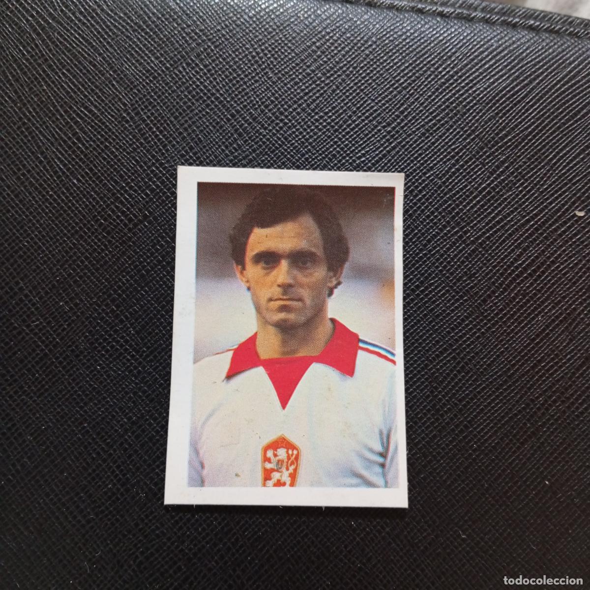 Fu&szlig;ball-Sticker: 102 MANSY CHECOSLOVAQUIA FHER ESPA&Ntilde;A MUNDIAL 1982 CROMO FUTBOL 82 - DESPEGADO - A109 PG91