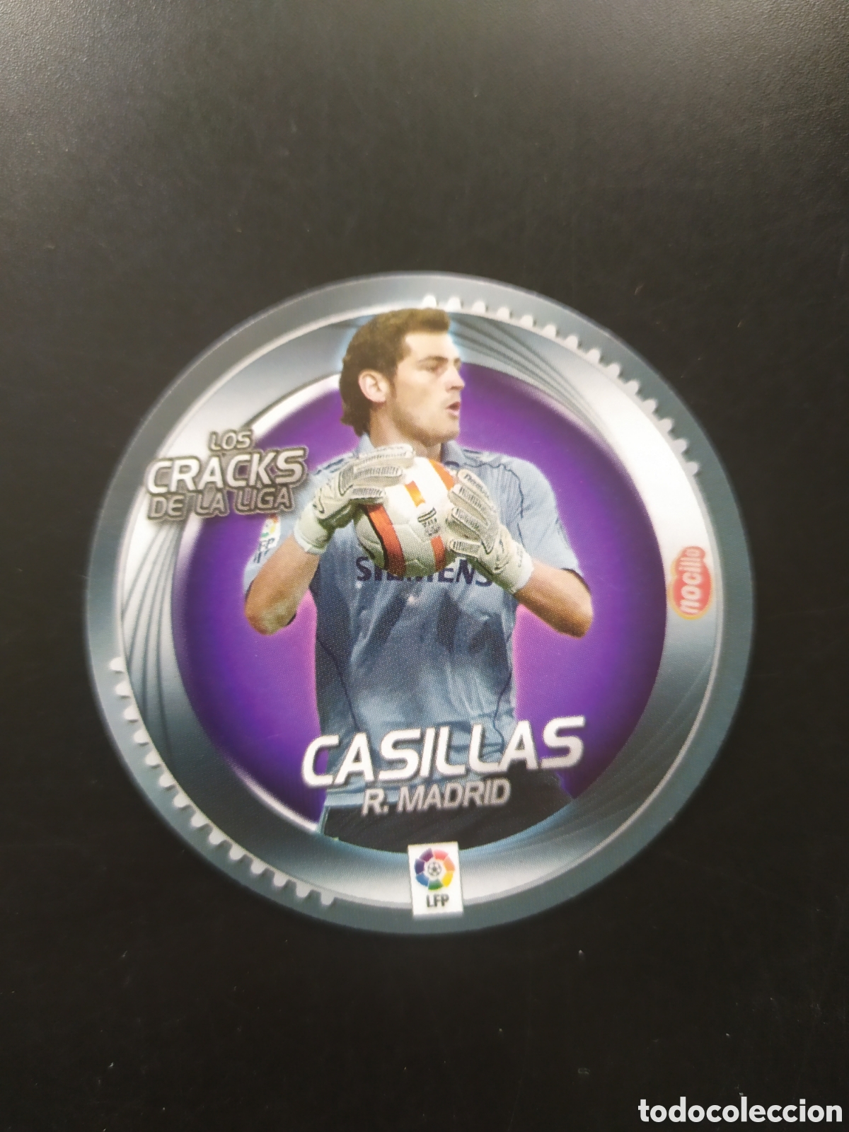 Cartes &agrave; collectionner de Football: Liga este 2006 2007 06 07 cracks Liga nocilla Casillas Real Madrid sin pegar