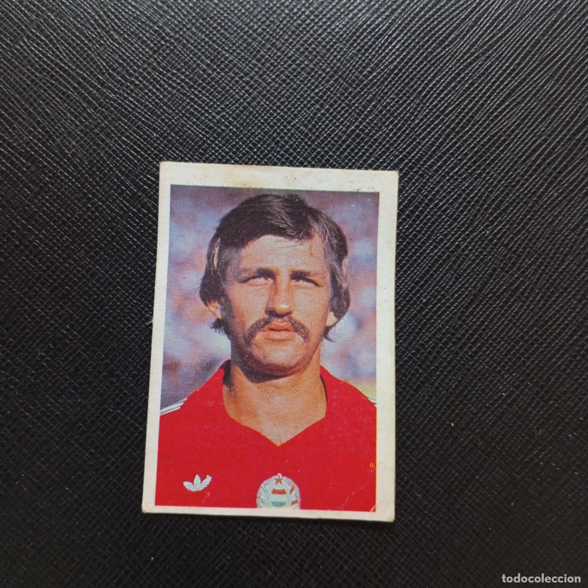 Cromos de F&uacute;tbol: 172 LASZOLO KISS HUNGRIA FHER ESPA&Ntilde;A MUNDIAL 1982 CROMO FUTBOL 82 - DESPEGADO - A109 PG109