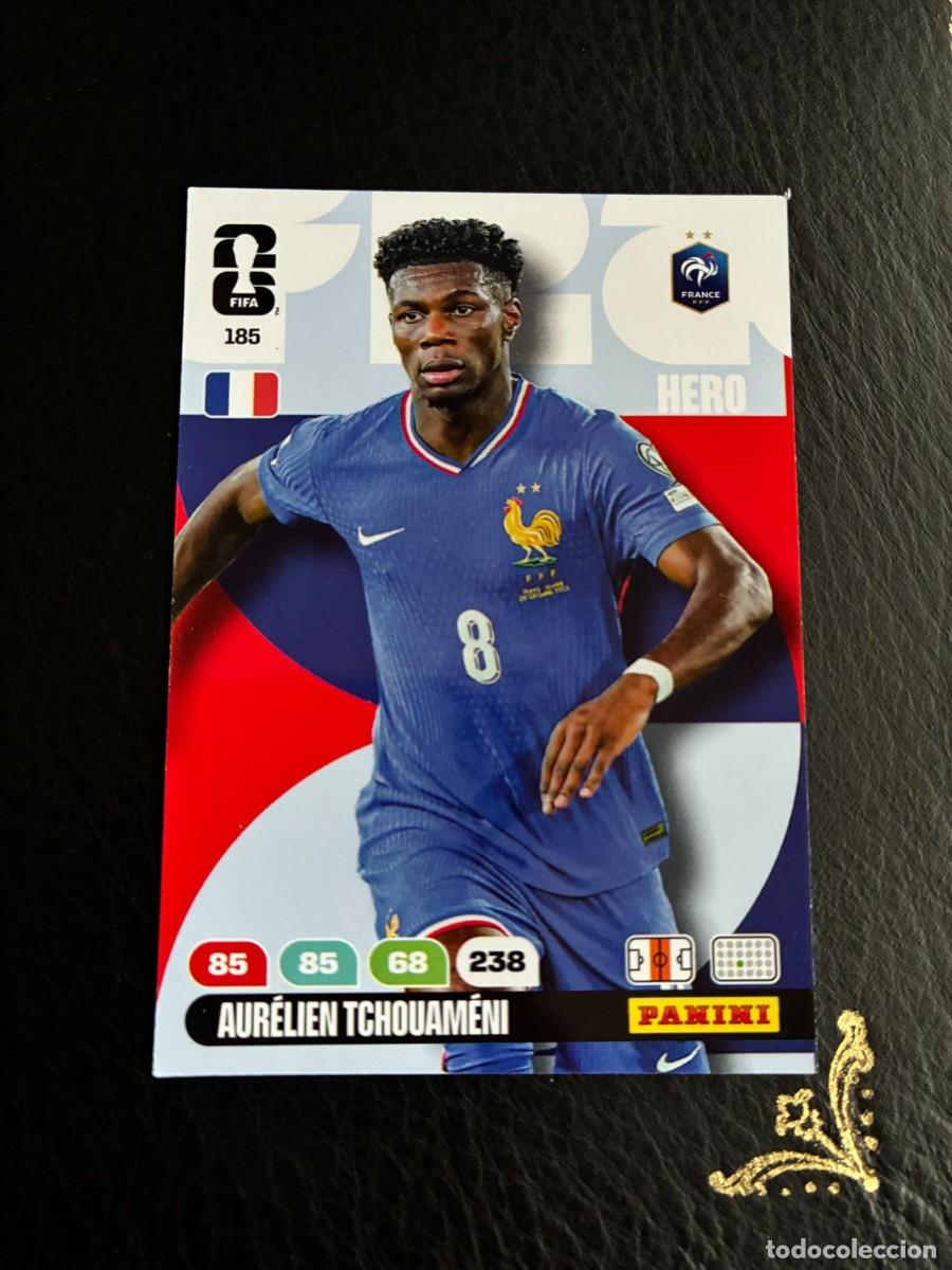 Cromos de Futebol: 185 AURELIEN TCHOUAMENI FRANCIA FIFA WORLD CUP ADRENALYN MUNDIAL 2026 26 PANINI