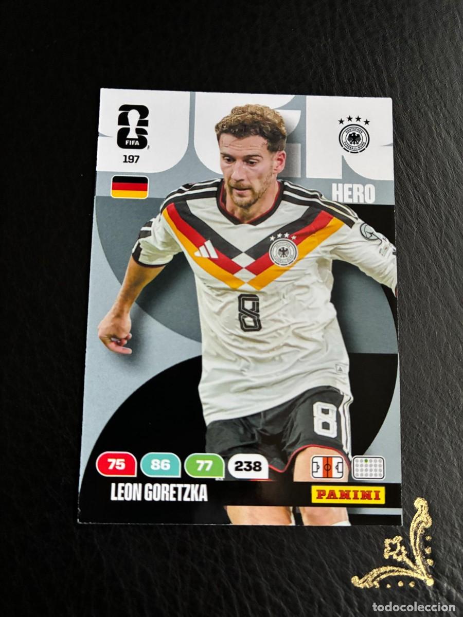 Cromos de F&uacute;tbol: 197 LEON GORETZKA ALEMANIA FIFA WORLD CUP ADRENALYN MUNDIAL 2026 26 PANINI