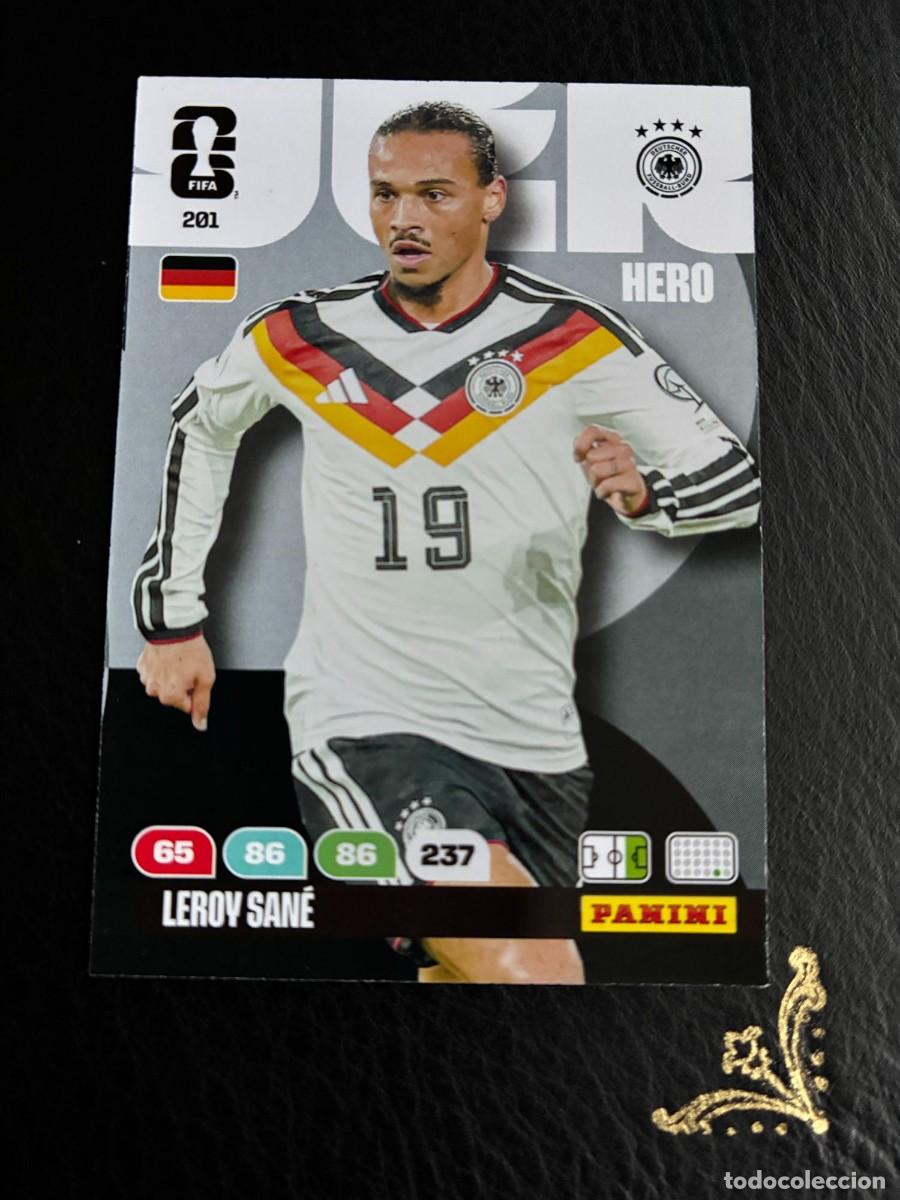 Cromos de F&uacute;tbol: 201 LEROY SANE ALEMANIA FIFA WORLD CUP ADRENALYN MUNDIAL 2026 26 PANINI
