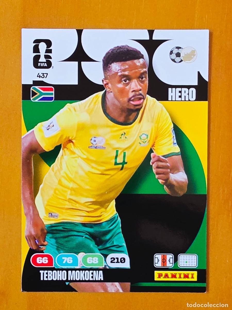 Cromos de F&uacute;tbol: 437 Teboho Monoena, Hero, Sud&aacute;frica, Panini Adrenalyn XL Fifa World Cup 2026 Mundial 26