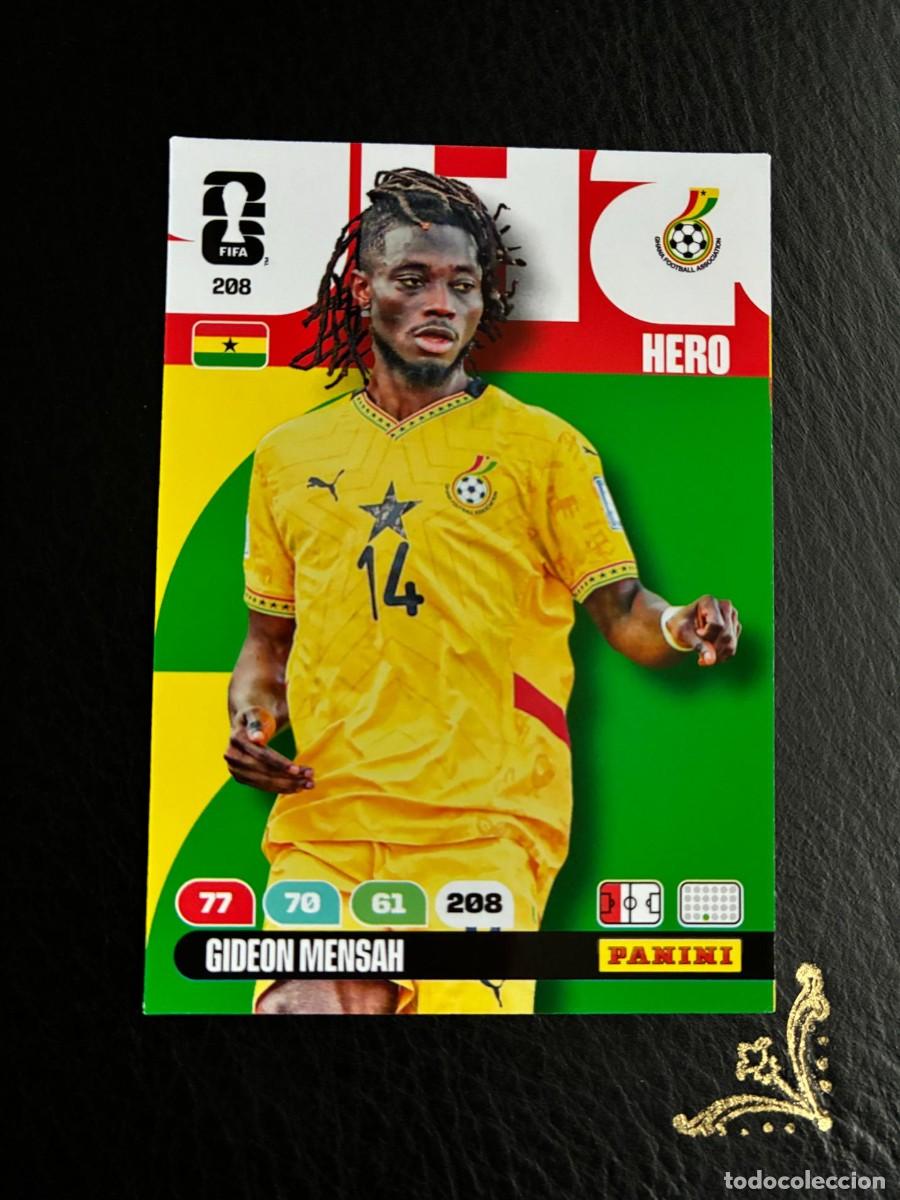 Cromos de F&uacute;tbol: 208 GIDEON MENSAH GHANA FIFA WORLD CUP ADRENALYN MUNDIAL 2026 26 PANINI
