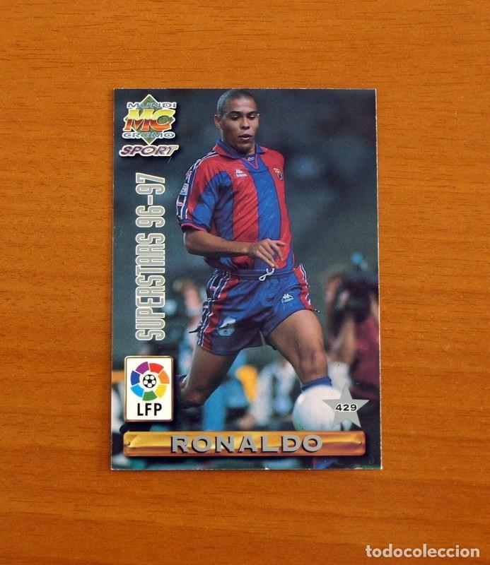 Cromos de F&uacute;tbol: Barcelona - N&ordm; 429 Ronaldo-Giovanni Rookie Superstars -Mundicromo Las Fichas Liga 1996-1997-96-97