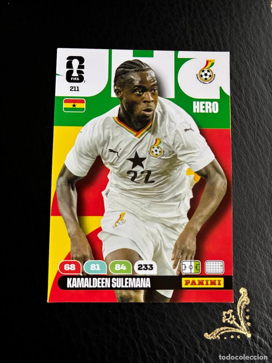 Cromos de F&uacute;tbol: 211 KAMALDEEN SULEMANA GHANA FIFA WORLD CUP ADRENALYN MUNDIAL 2026 26 PANINI