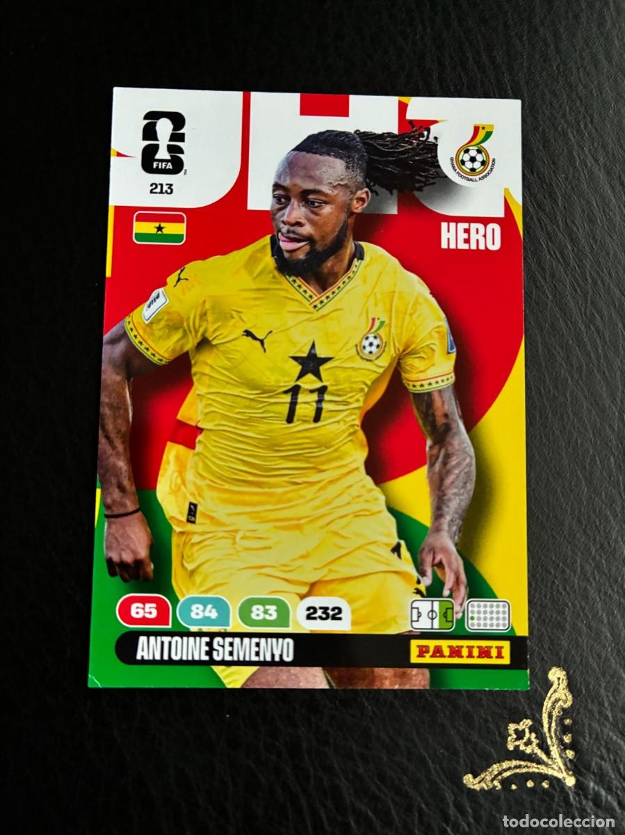 Cromos de F&uacute;tbol: 213 ANTOINE SEMENYO GHANA FIFA WORLD CUP ADRENALYN MUNDIAL 2026 26 PANINI