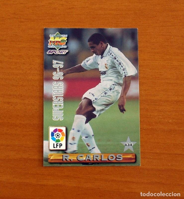 Cartes &agrave; collectionner de Football: Real Madrid - N&ordm; 434 Roberto Carlos-Seedorf Superstars -Mundicromo Las Fichas Liga 1996-1997-96-97