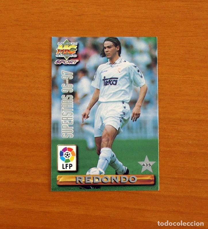 Cartes &agrave; collectionner de Football: Real Madrid - N&ordm; 435 Redondo-Fernando Hierro Superstars -Mundicromo Las Fichas Liga 1996-1997-96-97
