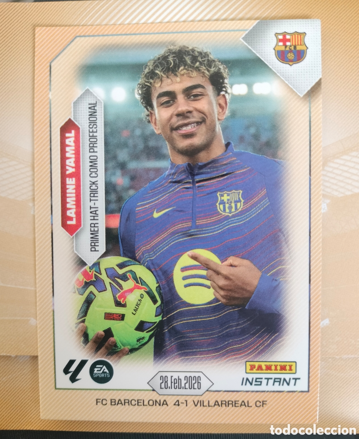 Cartes &agrave; collectionner de Football: Lamine yamal Panini instant