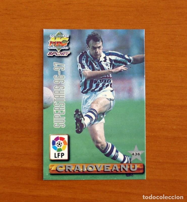 Cartes &agrave; collectionner de Football: Real Sociedad -N&ordm; 436 Craioveanu-Kovacevic Superstars -Mundicromo Las Fichas Liga 1996-1997-96-97